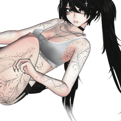 Celestial Bloom | Marilynn tattoo / decal / texture