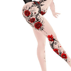 Bloodrose Elegy | Manon tattoo / decal / texture