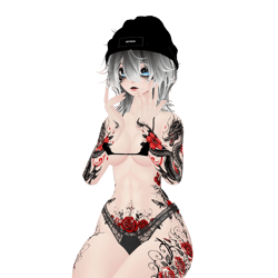 Bloodrose Elegy | Zin Fit Base tattoo / decal / texture