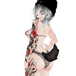 Bloodrose Elegy | Marilynn tattoo / decal / texture