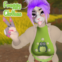 Froggy Clothing Textures - FoxiPaws Evie