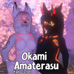 Okami Amaterasu - FoxiPaws Kyoko Texture