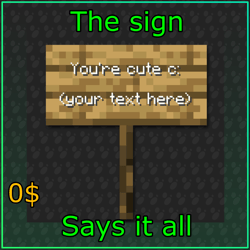 Minecraft Sign