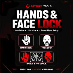 [Unity Tool - VRChat] Hands and Face Lock – Lock Hand Gestures & Facial Expressions | Smart Menu Setup & Automatic Error Detection [ PC - Quest - PC + Quest ] | English, Español, 日本語, Deutsch, 한국어, 简体中文