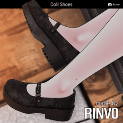 Doll Shoes (Rigged for GodMagician, Saki, VRBase Anime, Egirl, Fantasy, Celestia, Rusk, ZinFit, PandaV2, Rusk)