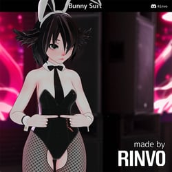 Bunny Suit (Full Outfit rigged for GodMagician, GodRevenger, VRBase Egirl, Rindo)