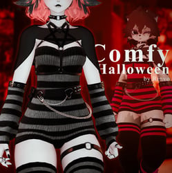 Rinvos Comfy Halloween (outfit rigged for Yip, Fiya, Egirl)