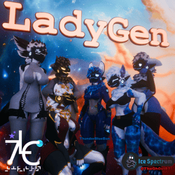 LadyGen ProtogenGirl 7LC [PC/Quest]