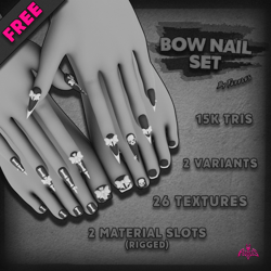 BOW NAIL SET ASSET I SERVER FREE