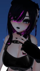 Vee Goth Makeup