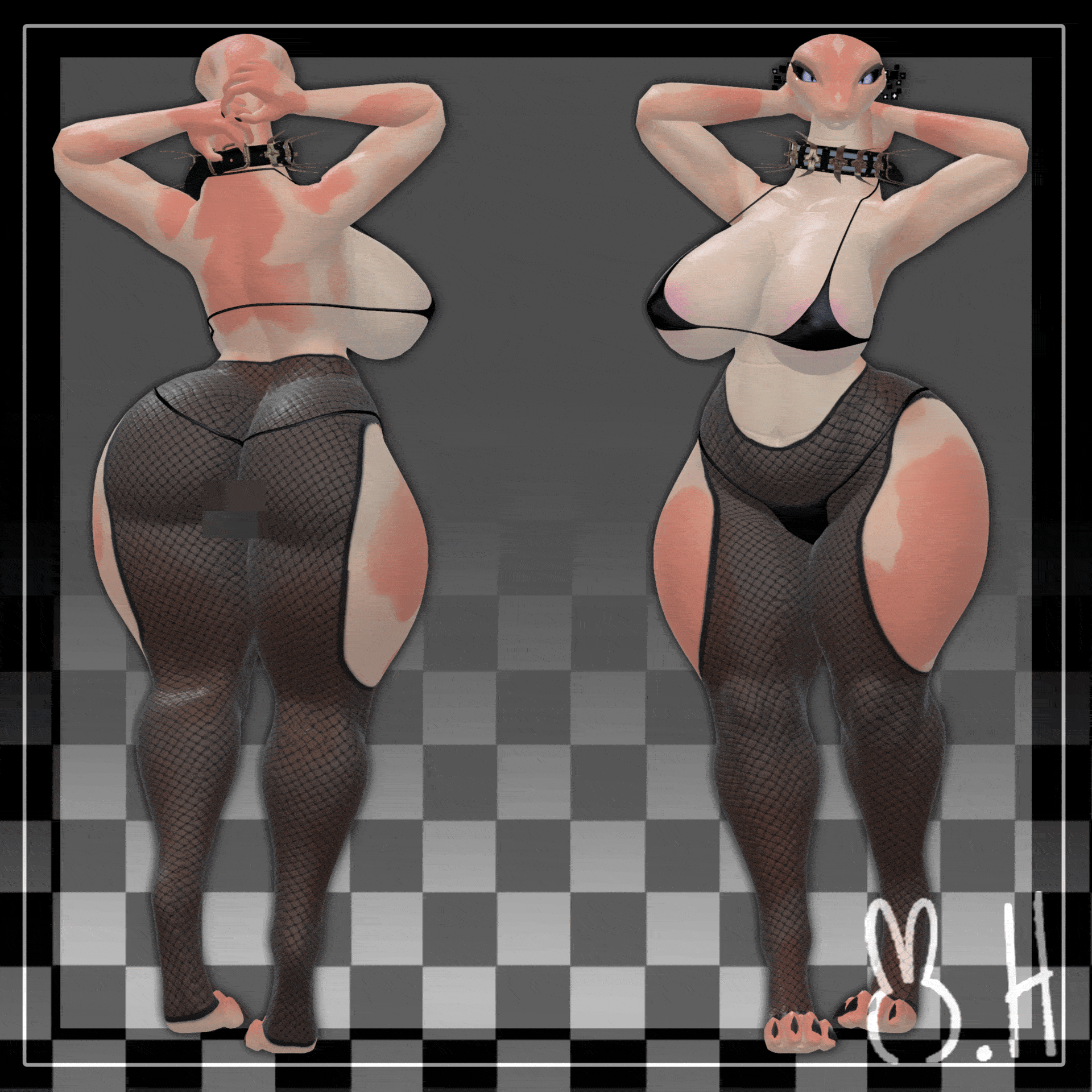 ⋆˚🐾˖° Fishnets for lilly the snake - Personal + Commercial license ⋆˚🐾˖°