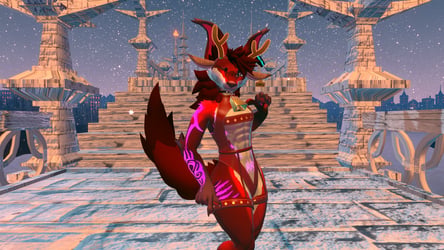 Xmas deer texture for The Cow Outfit