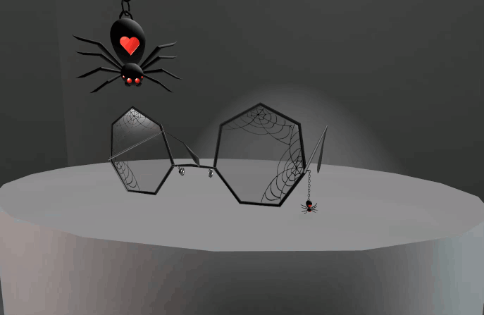 Spider Web Glasses