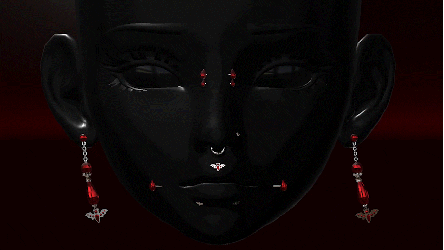 Blood And Bats Piercing Set