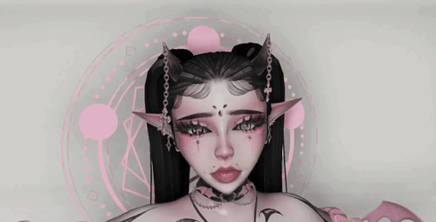 AVA | ANIME/EGIRL | SUCCUBUS PUPPY | PC/FT/QEUEST | HALLOWEEN FEMALE