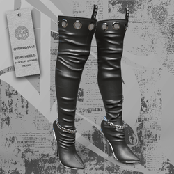 BRAT Thigh High Heels