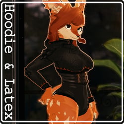 Clover Hoodie & Latex Set