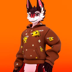 Druffle Baggy Hoodie for VRChat!