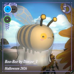 Boo-Bee by Dinzee_1 - Halloween 2026 FREE