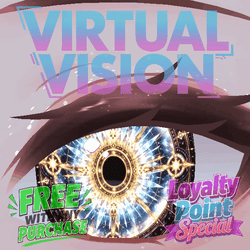 Divine Interlock Animated Eyes Loyalty Special - Unity Package for VRChat 3D Models