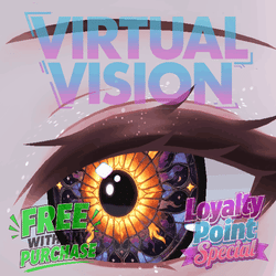 Burning Exodus Animated Eyes Loyalty Special - Unity Package for VRChat 3D Models