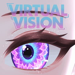 Cosmic Bloom Animated Eyes - Unity Package for VRChat 3D Models