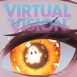 Spoopy Ghost Animated Eyes - Unity Package for VRChat 3D Models