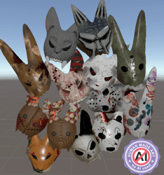Free Halloween masks!