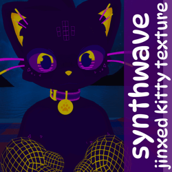 [TEXTURE] Synthwave Jinxed Kitty
