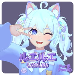 LueLue ✦ Cat Girl | PC | GoGo | ARKit VRCFT