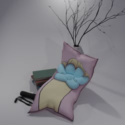 Paw Pillow! - Prop for VRChat Models