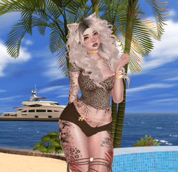 Cleo ♡ Beach leopard ♡ Limited ♡ (PC | FT | GOGO | SPS)