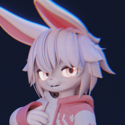 [BlueGuaShop] -3Dモデル-GuabaseV2-the all hoppy bunny, the second!