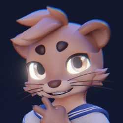 [BlueGuaShopl] -3Dモデル-Ollie-Otter sailing for the shrimps~