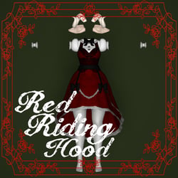 Red Outfit Pieces (Personal and Commercial Use)