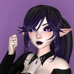 Breakup Makeup Demoness Texture for Lacy Head