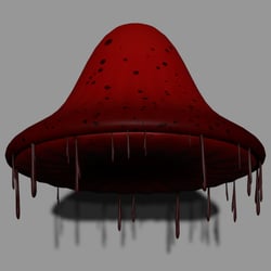 Ink Cap Mushroom Hat