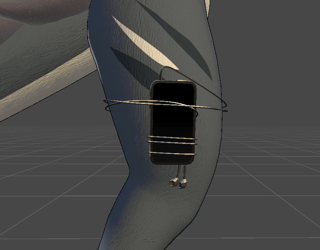 Thigh Phone