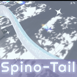 Spinosaurus tail - Tail asset