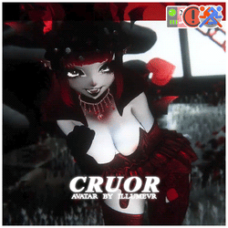 " CRUOR " VR MODEL + VRCFT/GOGOLOCO/SPS