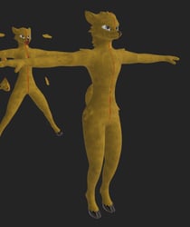 Furbrushed KitDeer Normal Maps Only