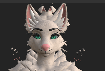 Furbrushed Roxy  Normal Maps Only 
