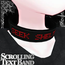 BECKENZI X SHELTER Text Strap