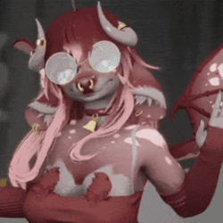 Cora V2.0 | VRChat Cow-Bat/Cow-Dog Hybrid | PC, Quest, Optimized, Face Tracking!