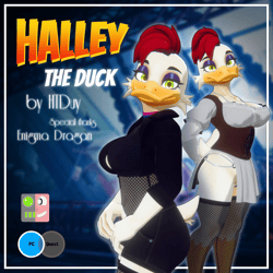 Halley the Duck [VRChat Avatar] [PC]