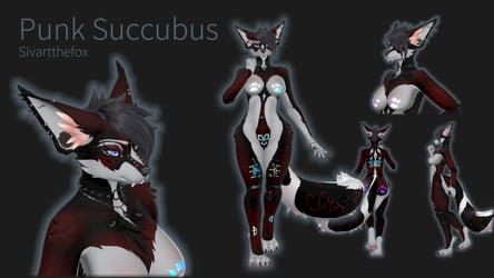 Punk Succubus Texture (Nebula Goth)