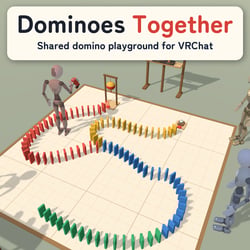 Dominoes Together | VRChat World Domino Playground