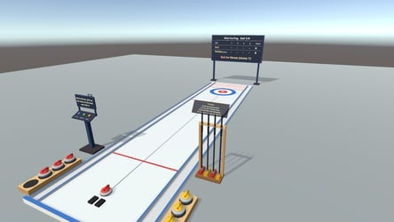 Mini Curling | VRChat World Game Prefab
