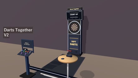 Darts Together V2 | VRChat Soft-Tip Darts Machine