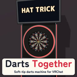 Darts Together | VRChat Soft-Tip Darts Machine for 1โ4 Players